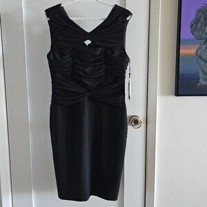 NWT - DKNY Black Cocktail Dress - Size 8